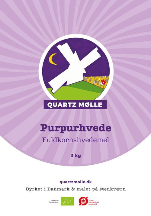 Quartz Mølle Purple Wheat BIO whole grain 3kg