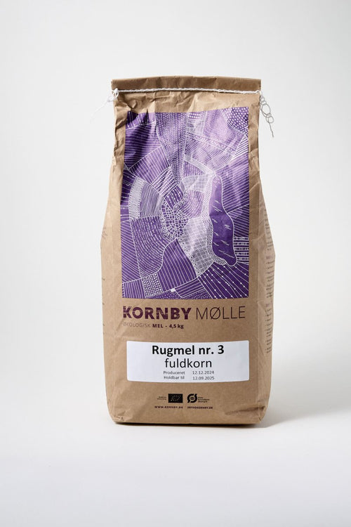 Kornby Mølle Rye Flour BIO 4,0kg