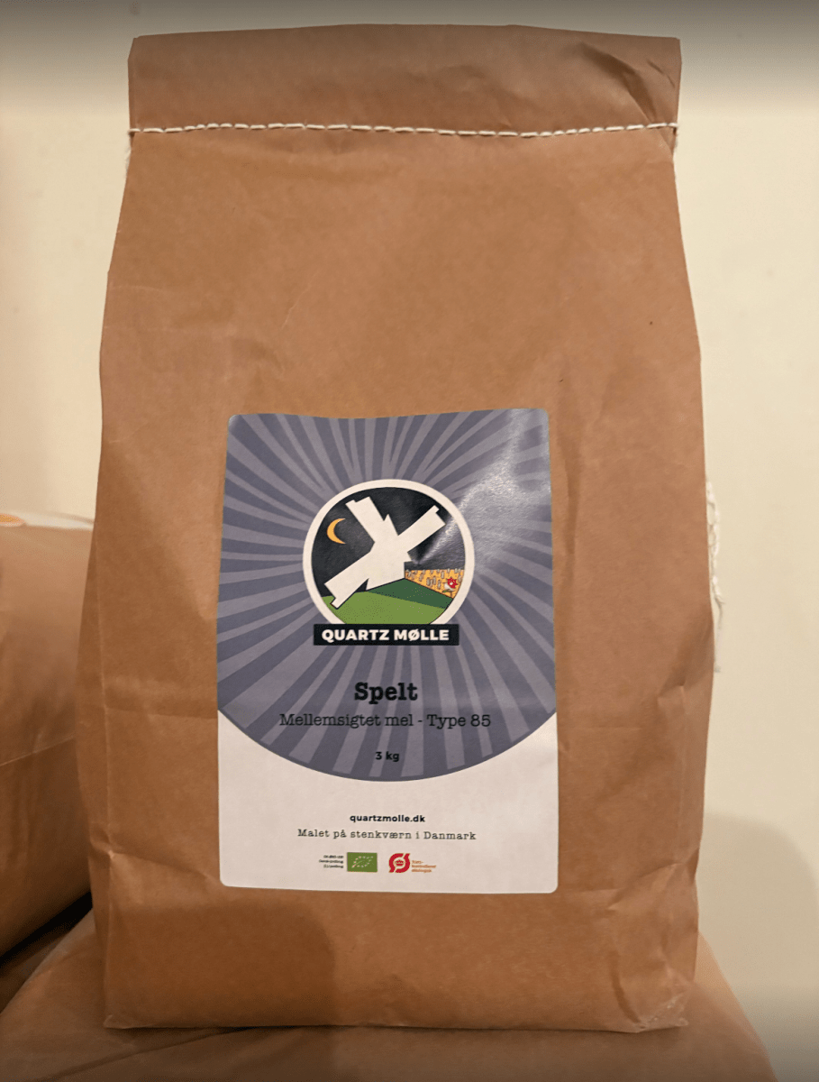 Quartz Mølle BIO Spelt 3kg - SIMPEL - sourdough & coffee